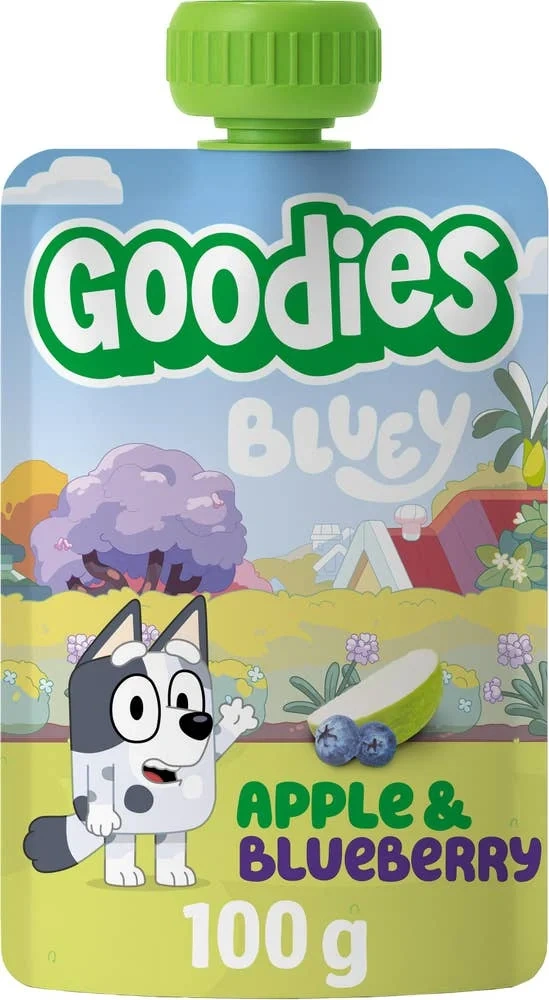 Bluey Klämmis Äpple & Blåbär 3År
