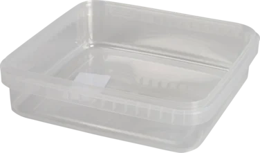 Plastbeger Klar 1300ml 1roms Pp 192x192x51mm