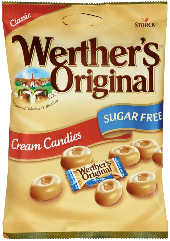 Werther’s Original Sugar Free Cream Candies Bonbons Classiques