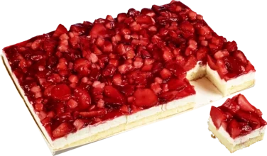Strawberry Yoghurt Slices Oppd 24stk - 1350g