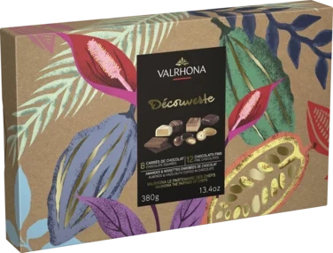 Gaveeske Assorterte Sjokolader Discovery 380g Valrhona