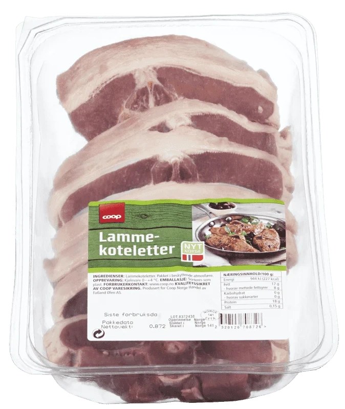 Coop Lammekoteletter