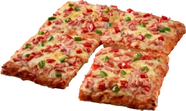 Firkantpizza Skinke 10x700g Kartong