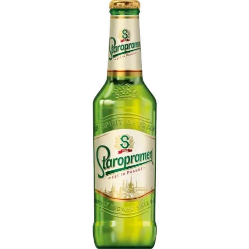 Staropramen Ljus Lager 3,5% Folköl Glas