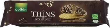 Gullon Oaty Thin Biscuits Dark Chocolate 150g