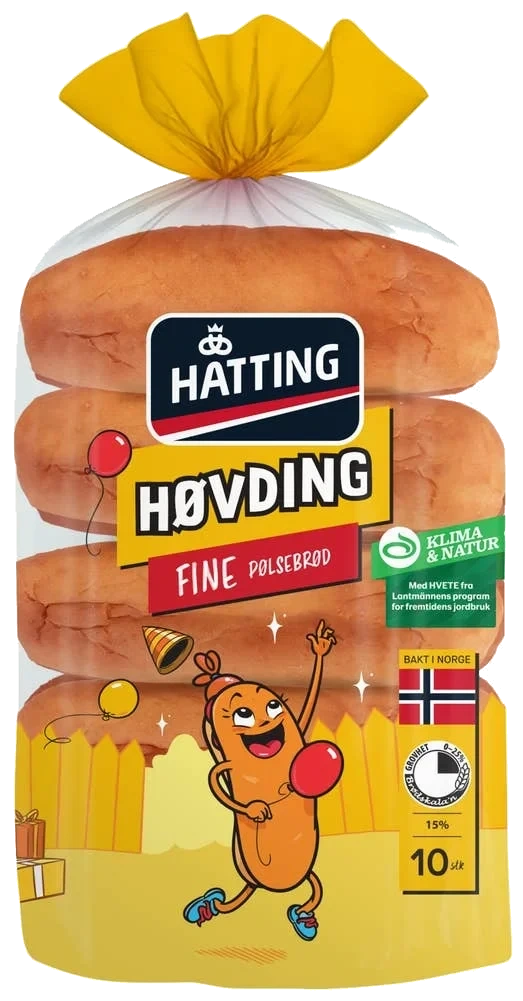 Høvding fine pølsebrød