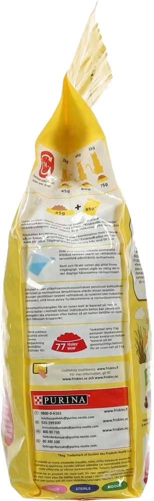 Kattemat med okse, kylling og lever