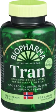 Trankapsler 144stk Biopharma