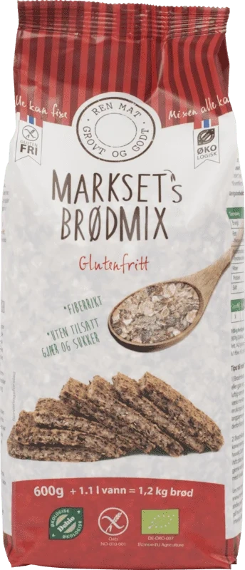 Levekraft Marksets Brødmix Glutenfri 600g
