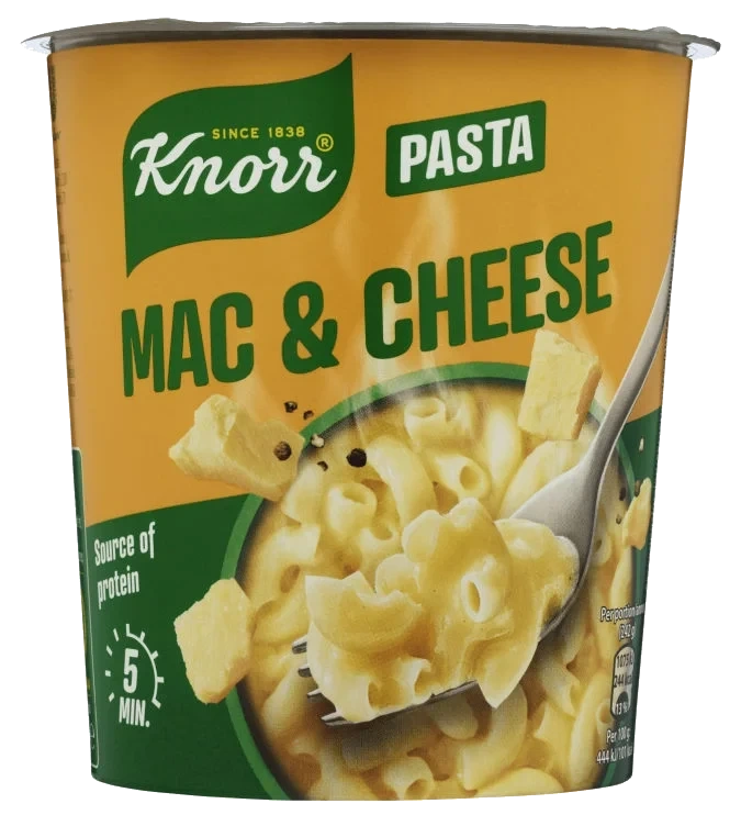 Snack Pot Pasta Mac&Cheese 62g Knorr