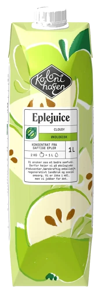 Økologisk eplejuice