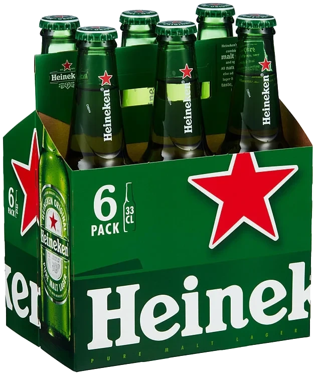 Heineken Øl 0,33l Fl Kasse 24stk