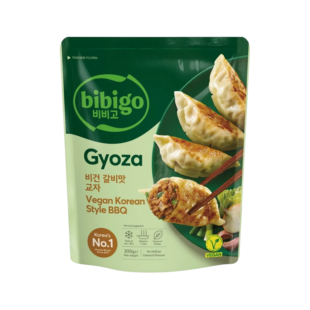 Bibigo Gyoza Vegan Korean BBQ