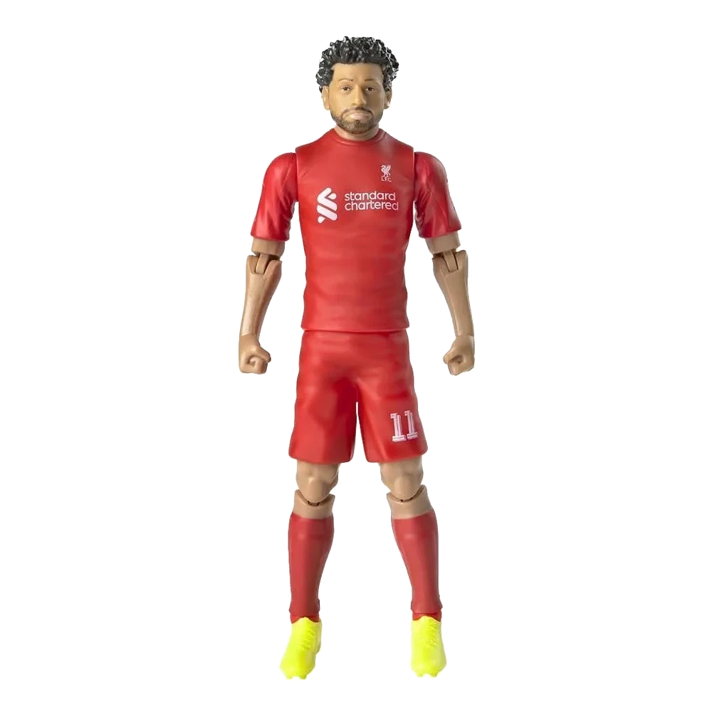 Fotballfigur Salah i Liverpool-drakt