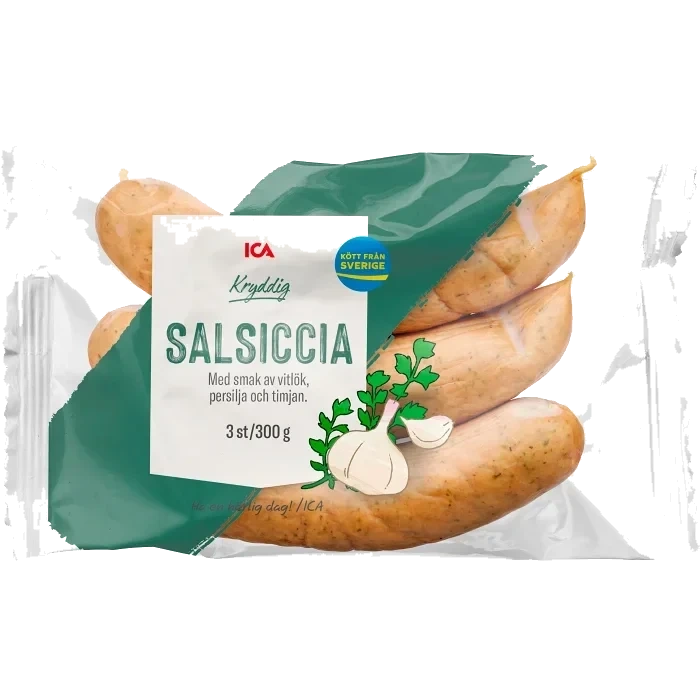 Kryddkorv Salsiccia 300g ICA