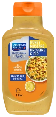American Garden Honey Mustard Dressing 1l