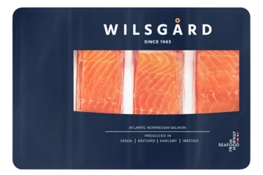 Lakselenke 4x125g med Skinn og uten Bein Wilsgård