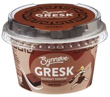 Synnøve Gresk Gourmet Chocolate Fudge Brownie 158g