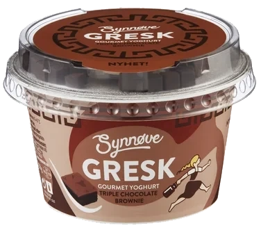 Synnøve Gresk Gourmet Chocolate Fudge Brownie 158g