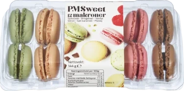 Pmsweet Makroner 12stk