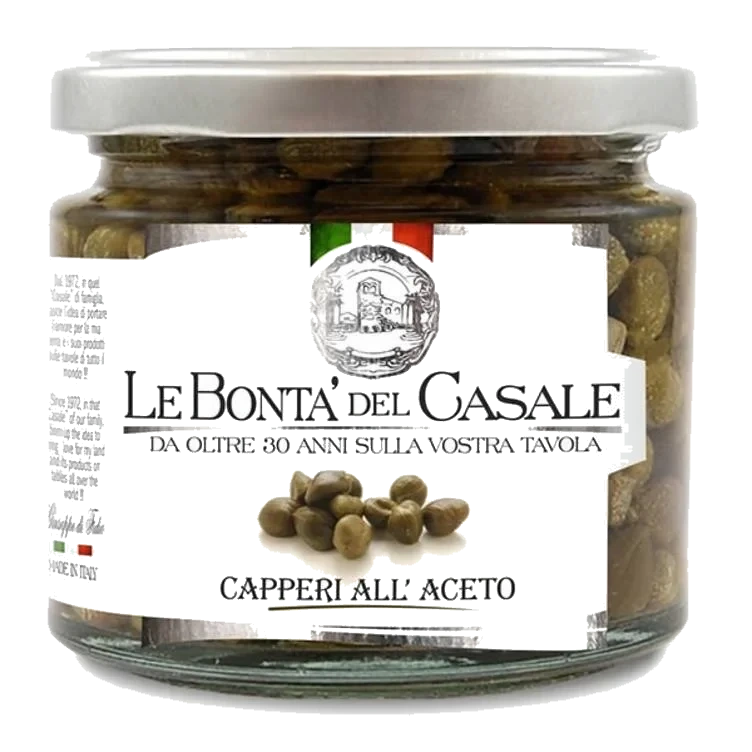 Kapers i Vineddik 200g Dispac