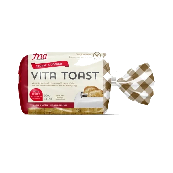 Loff Vita Toast Glutenfri 500g Fria