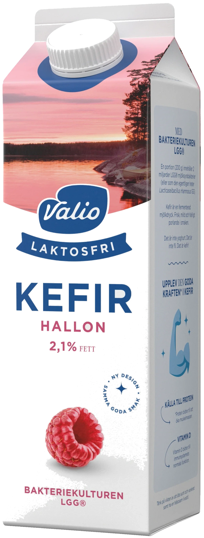 Laktosfri Kefir Hallon 2,1%