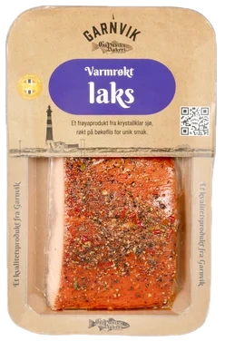 Varmrøkt Laks