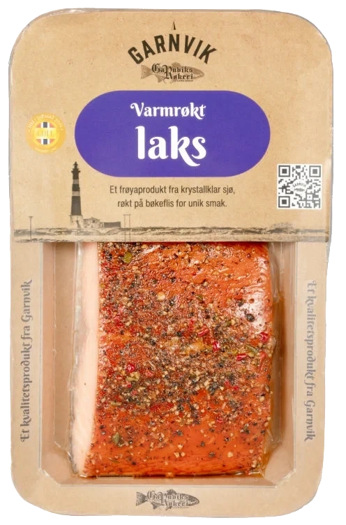 Varmrøkt Laks