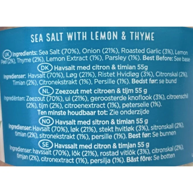 Flingsalt Lime