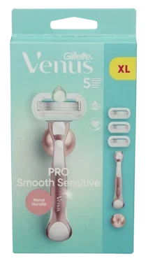 Barberhøvel Venus Pro Smooth Sensitive Hook 3up Gillette