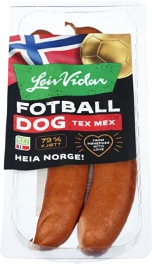 Leiv Vidar Fotball Dogs Texmex 220g