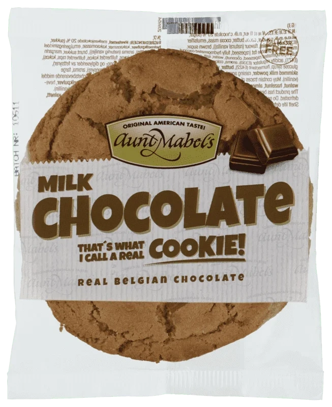 Cookie Milk Choco Eske 24x100g Aunt Mabels