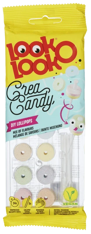 Look-O-Look Crea Candy Lollipops 32g