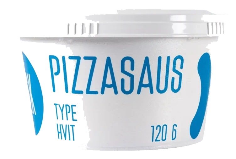 Pizzasaus Hvit Type 120g Ask