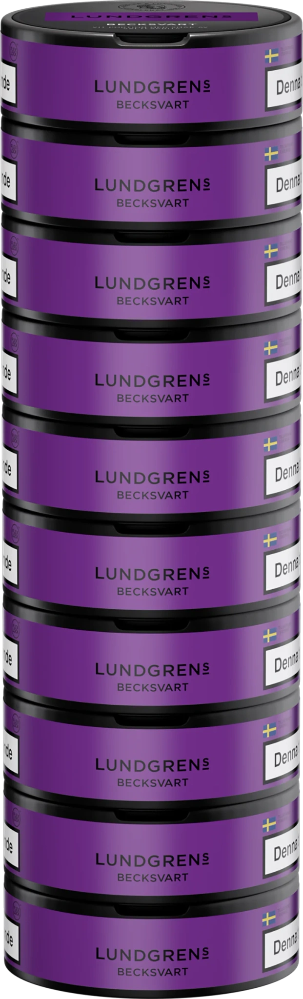 Lundgrens Becksvart 10-pack
