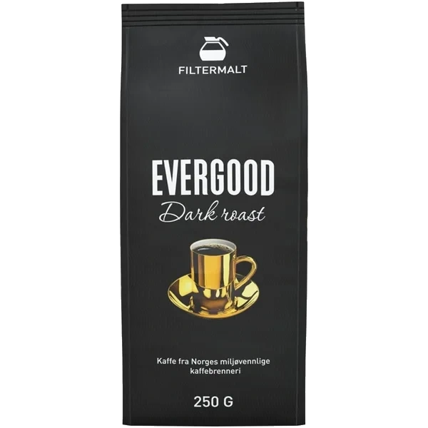 Evergood Dark Roast Filtermalt 250g