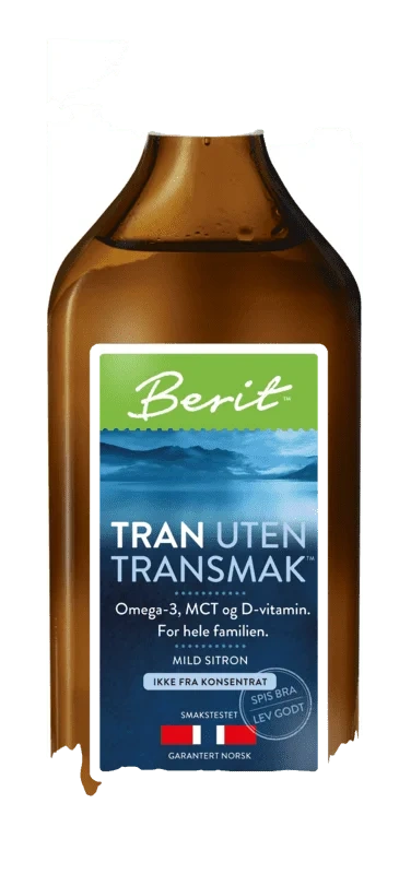 Berit™ Tran uten Transmak 250 ml