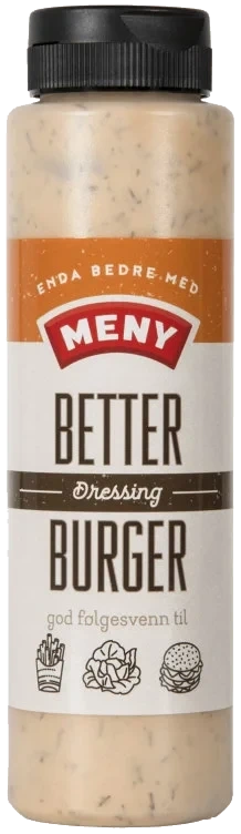 Burgerdressing 250g Meny