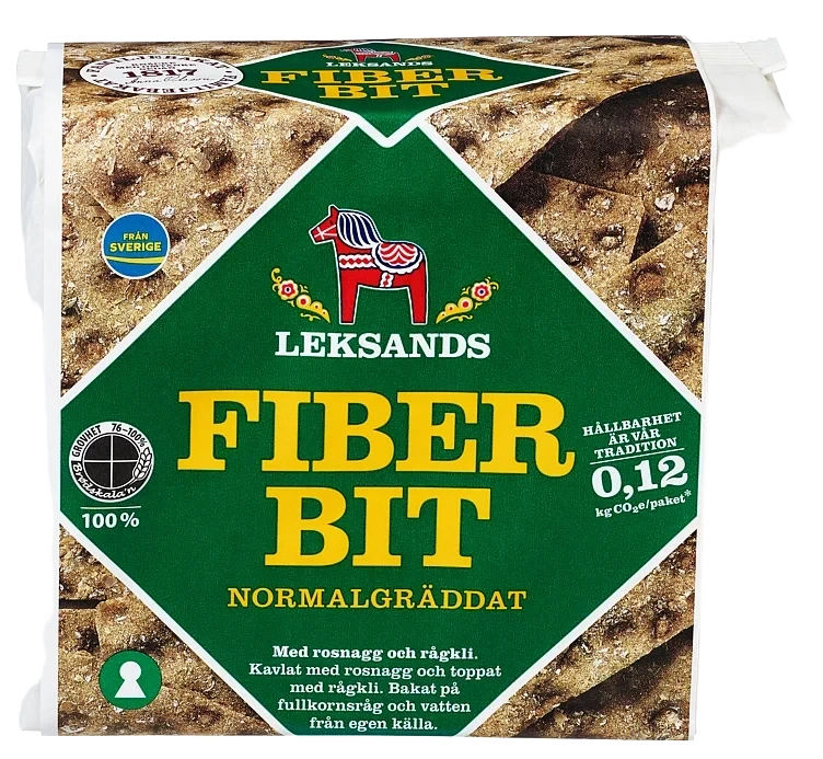 LEKSANDS KNEKKE Fiberbit 240g