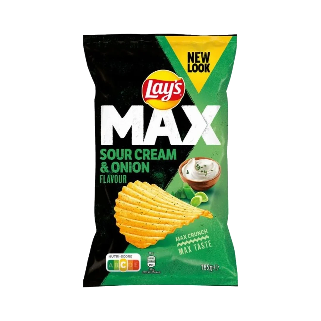 Lay's MAX Sour Cream & Onion 185 g