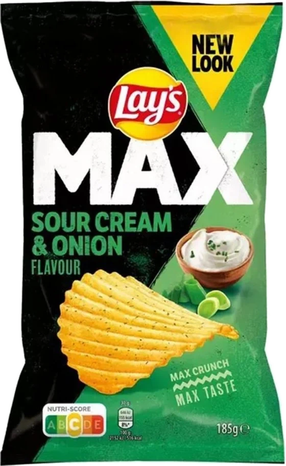 Lay's MAX Sour Cream & Onion 185 g