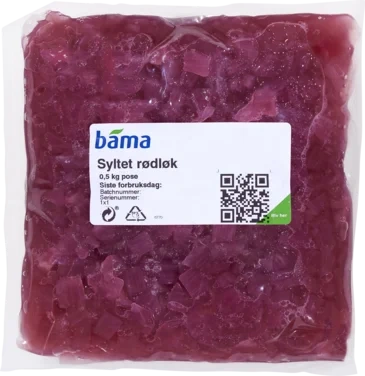 Syltet Rødløk Ternet 0.5kg Salatbar Bama
