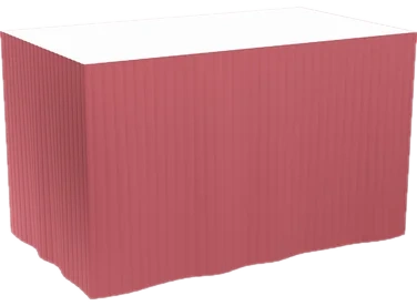 Dunicel Dukskjørt V.r 0.72x4m 1x5
