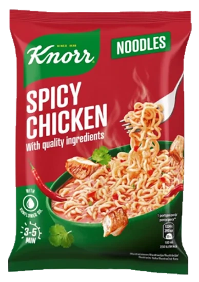 Spicy Chicken Nudler Knorr 63g