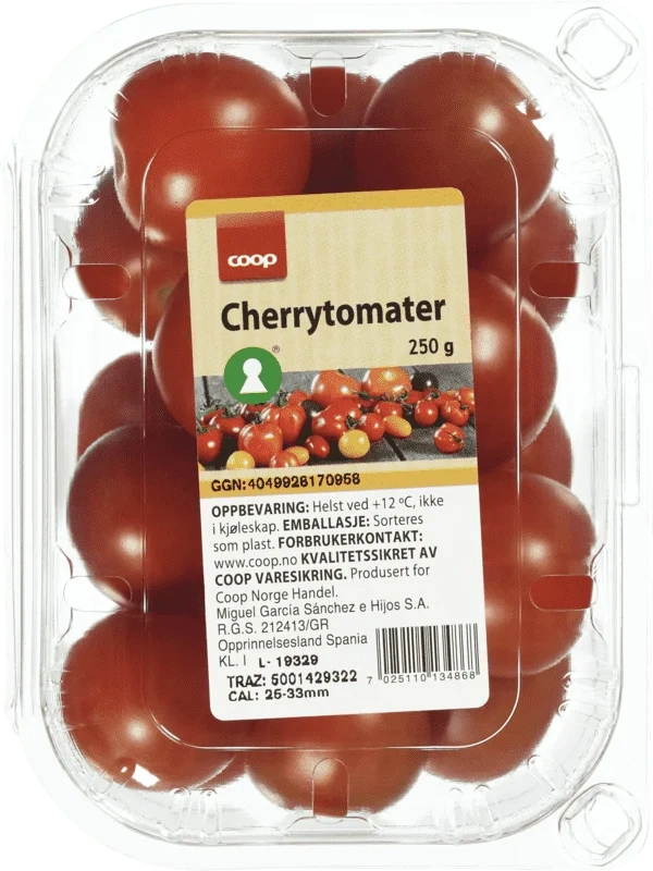 Rød Cherrytomat 250g