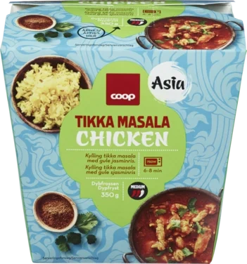 Chicken Tikka Masala With Jasmine Rice
