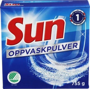 Sun Maskinoppvaskpulver 755g