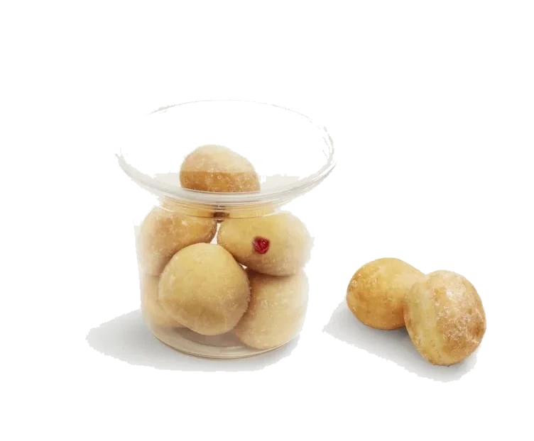 Mini Berliner m/Bringebær 6pk