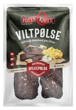 Viltpølse 100g Toten Kjøtt